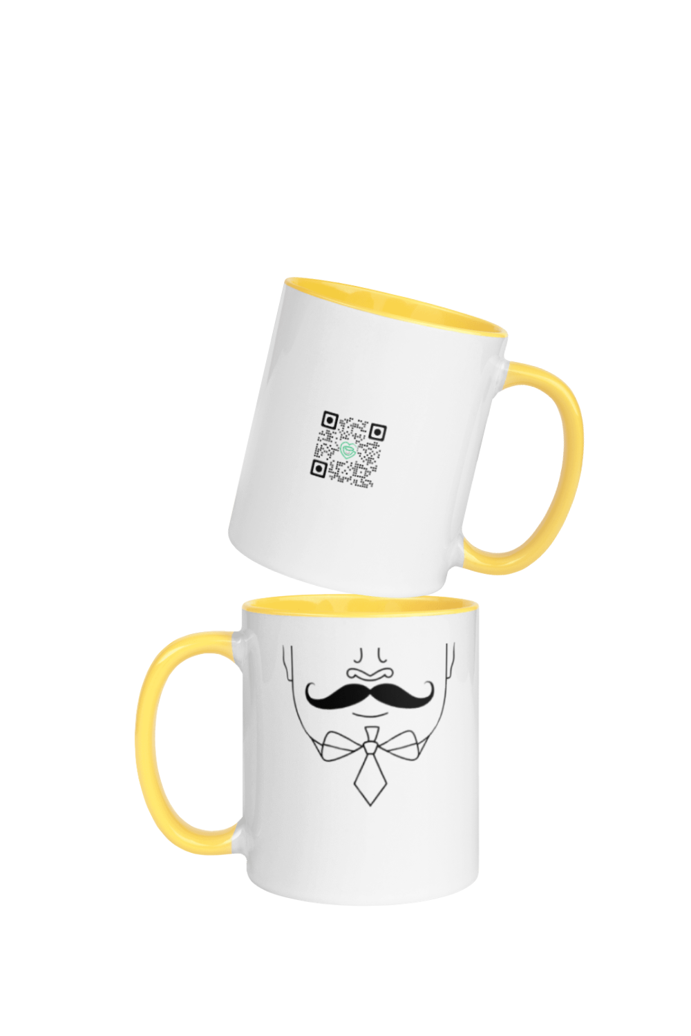 Mustache Funny Cup, Ceramic Mug